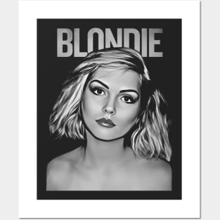 debbie harry white Posters and Art